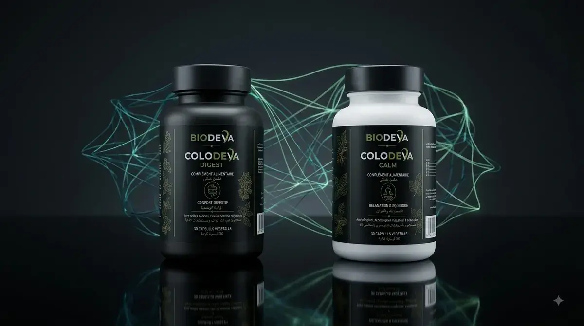 COLODEVA — بروتوكول متكامل لدعم الراحة الهضمية والتوازن العصبي